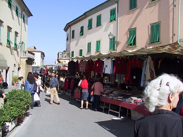 Markt in Pomarance