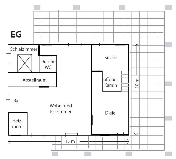 Grundriss Erdgeschoss